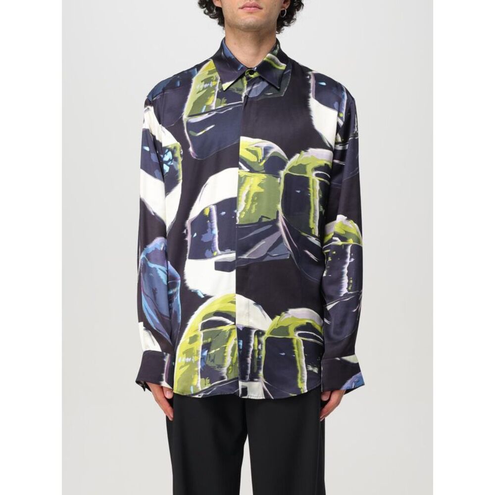 Msgm Shirt Men Black